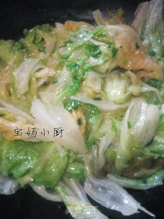 家常蒜蓉生菜的做法步骤:4