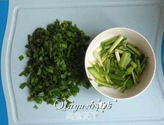 韭菜面片的做法步骤:3