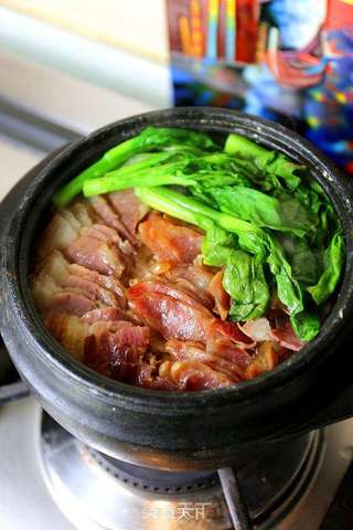 广式腊味煲仔饭的做法步骤:9