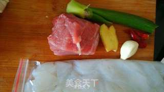 #肉丝拉皮的做法图解2