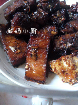 家常蒸腊鱼的做法步骤:8