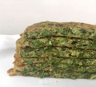 香椿蛋饼的做法步骤:7