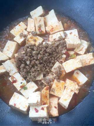 #肉沬豆腐的做法图解8