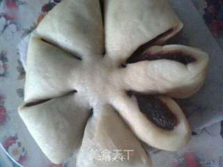 花朵面包的做法步骤:7
