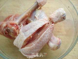 干炸鸡块的做法步骤:2