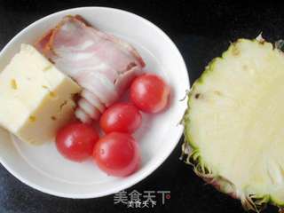 夏威夷风情披萨的做法步骤:4