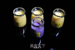 芒果布丁与紫薯布丁的做法步骤:8