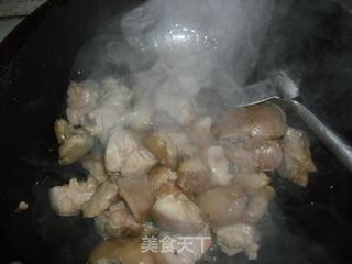 春笋烧蹄膀的做法步骤:8