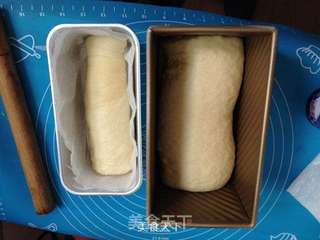 蓝莓土司的做法步骤:11