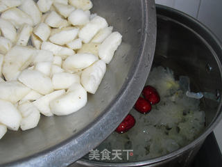 荸荠银耳汤的做法步骤:6