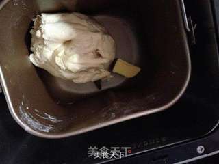 蓝莓土司的做法步骤:2