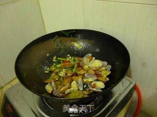 爆炒香辣花甲的做法步骤:7