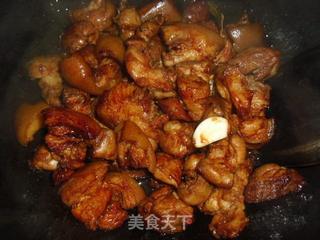 春笋烧蹄膀的做法步骤:9