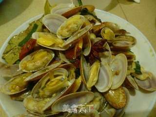 爆炒香辣花甲的做法步骤:8