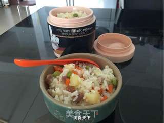 土豆焖饭的做法步骤:12