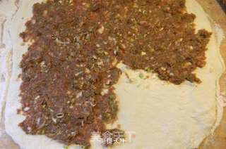 千层牛肉饼和酸辣汤的做法步骤:6