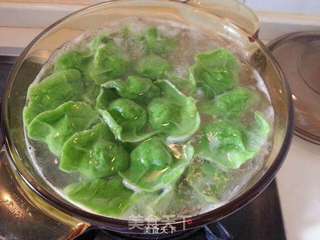 最春天的味道——荠菜水饺的做法步骤:9