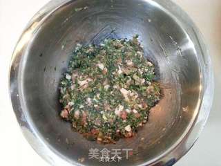 最春天的味道——荠菜水饺的做法步骤:3