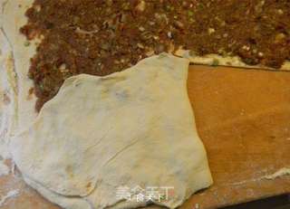千层牛肉饼和酸辣汤的做法步骤:7