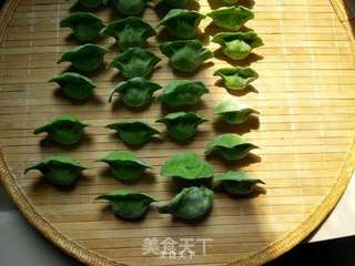 最春天的味道——荠菜水饺的做法步骤:8