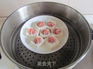 豆腐酿的做法步骤:5