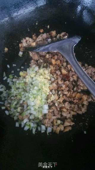 香菇肉酱的做法步骤:6
