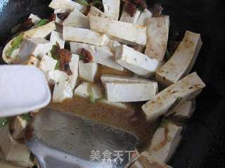 家常烧豆腐的做法步骤:5