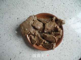 猪肝炒面的做法步骤:2