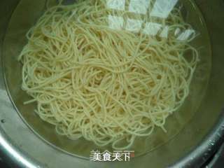猪肝炒面的做法步骤:5