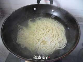 猪肝炒面的做法步骤:4