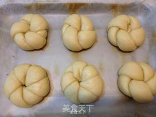 花型葱香面包的做法步骤:12