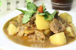 咖喱土豆炖牛肉的做法步骤:8