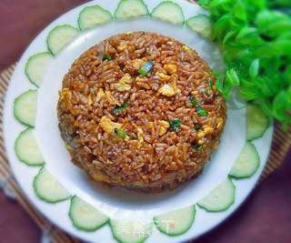 酱油炒饭的做法步骤：8