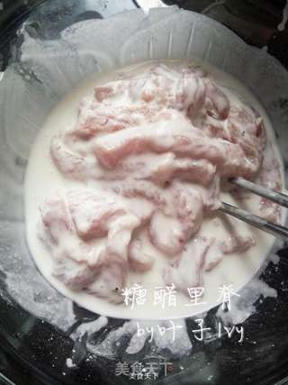 酸甜开胃~糖醋里脊的做法步骤:5