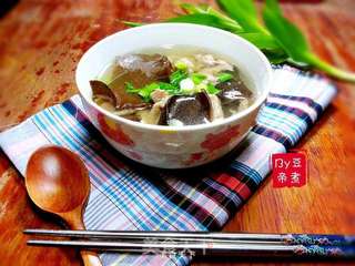 黑木耳瘦肉羹汤的做法步骤:6