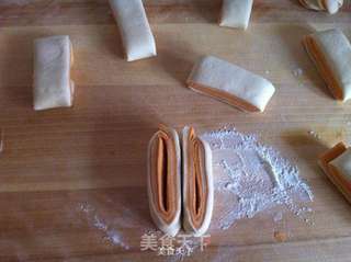 枸杞花卷的做法步骤:8