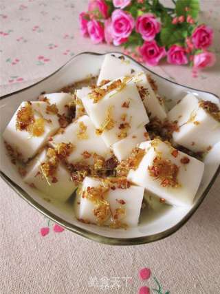 桂花杏仁奶豆腐的做法步骤:20