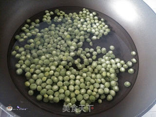 肉末炒豌豆的做法步骤:6