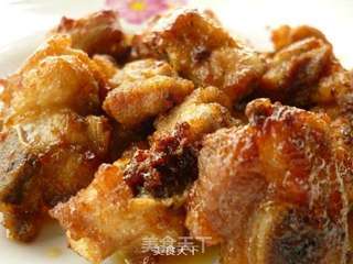 香酥酸甜排骨的做法步骤:8