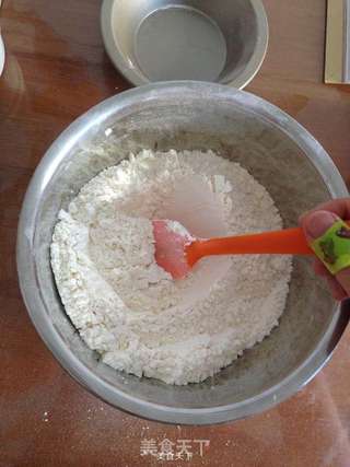 蔓越莓优格面包的做法步骤:2