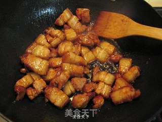 五花肉炖春笋的做法步骤:9