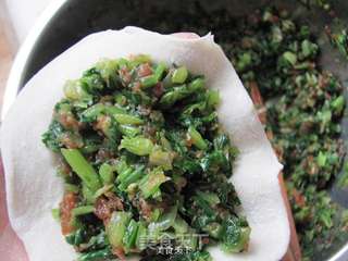 新良中式面点粉----苔菜大包的做法步骤:13