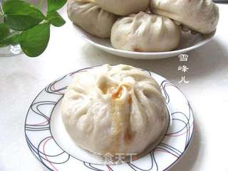 新良中式面点粉----苔菜大包的做法步骤:17