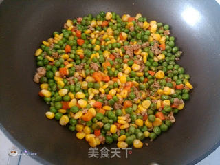 肉末炒豌豆的做法步骤:10