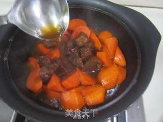 红萝卜羊肉煲的做法步骤:8