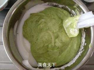 抹茶蛋糕卷的做法步骤:14