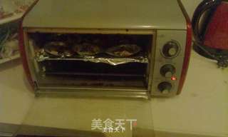蒜泥烤河蚌的做法步骤:13