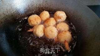 鲜虾芝心土豆球的做法步骤:10