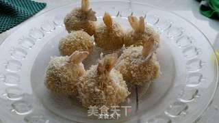 鲜虾芝心土豆球的做法步骤:9