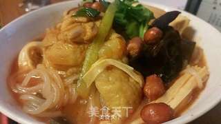 番茄鸡肉米线的做法步骤:8